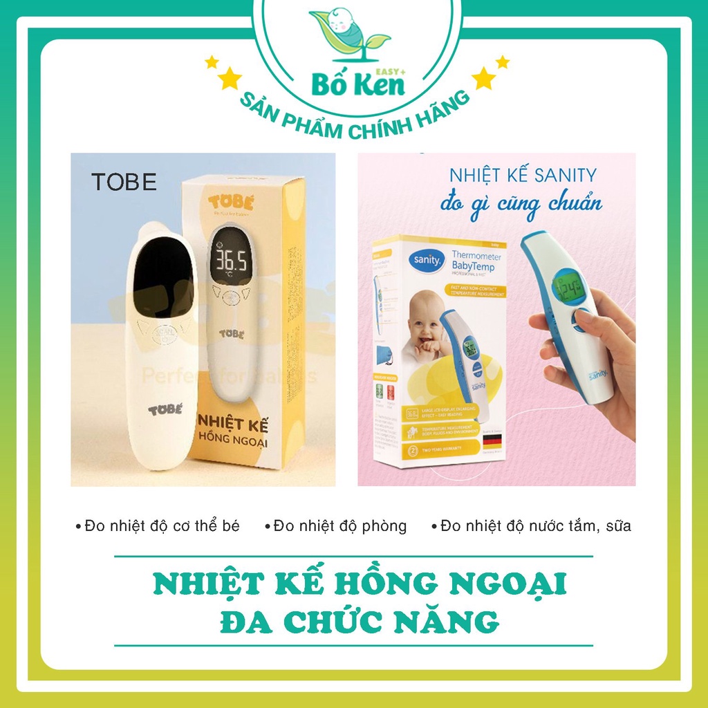 Shop Bố Ken Nhiệt Kế Hồng Ngoại Đa Chức Năng [Thương Hiệu Sanity và Tobe]