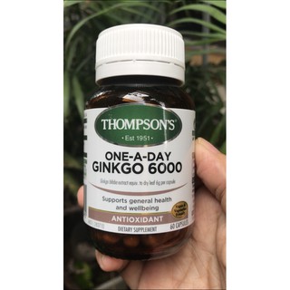 BỔ NÃO THOMPSON ONE-A- DAY GINKO 6000