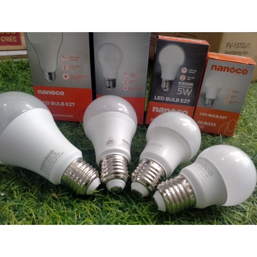 Bóng đèn LED A-Bulb E27 Nanoco