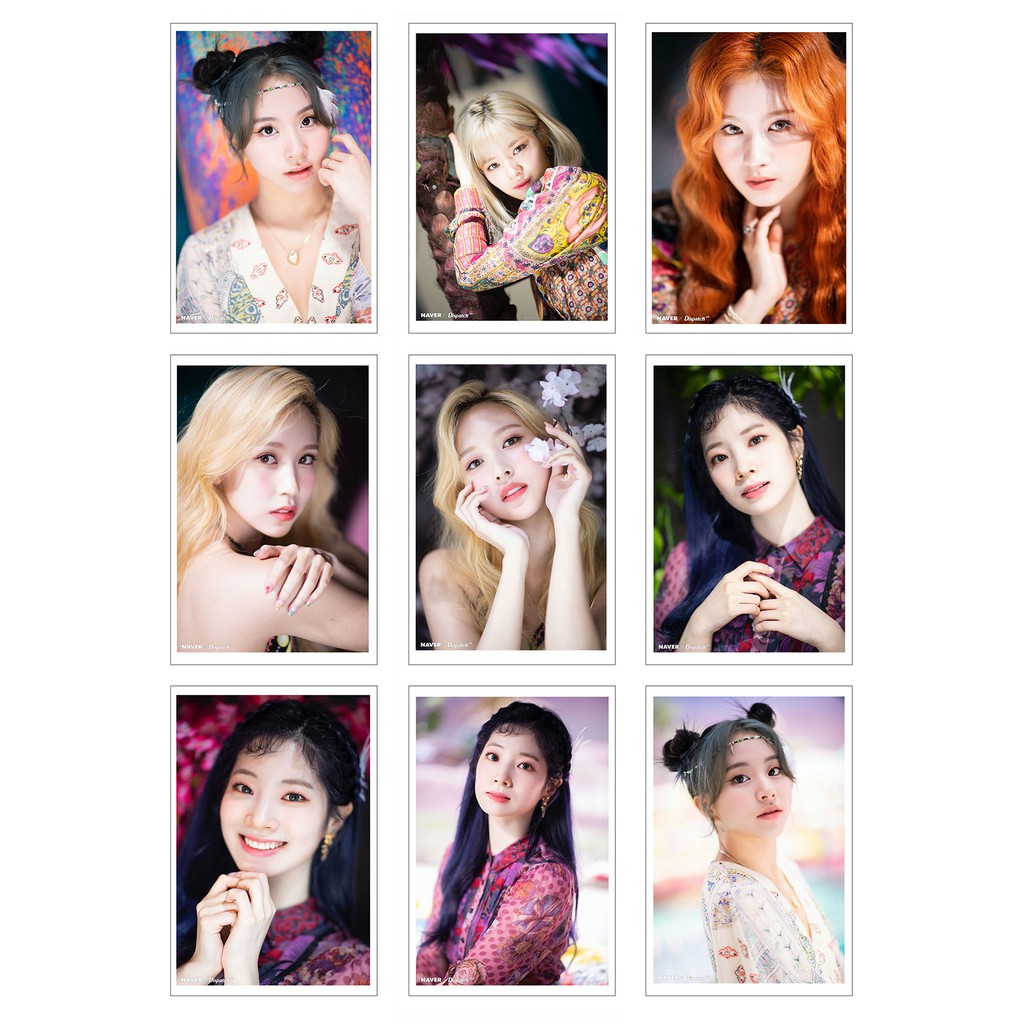 Lomo Card 72 Ảnh TWICE - More and More by naver dispatch