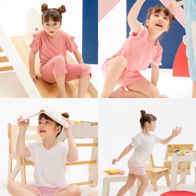 Bộ Nous kid bé gái 2-6 tuổi