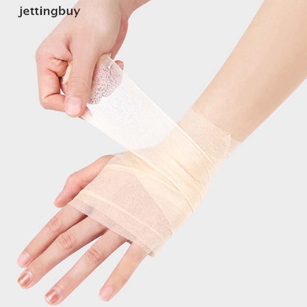 Cuộn băng quấn/ băng bó cotton JETTING tự dính co giãn bọc đầu gối