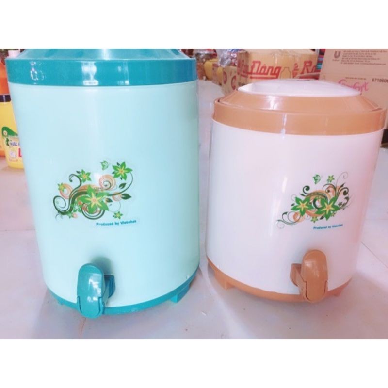 Bình nước giữ nhiệt nóng, lạnh có vòi rót và quai xách tiện lợi đủ size