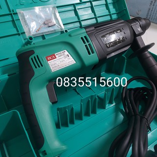Máy khoan bê tông dca azc05-26b/ 720w - máy khoan đục 3 chức năng /đảo chiều chính hãng kèm hộp nhựa