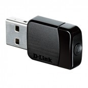 [Mã 1511ELSALE hoàn 7% đơn 300K] USB Thu Sóng Wifi D-Link DWA-171 Đen