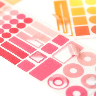 Sticker hình dán bullet trang trí sổ