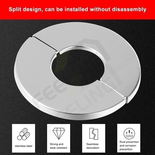 FEELING  Vỏ Bọc Ống Nước Bằng Thép Không Gỉ Đường Kính 27mm-42mm
