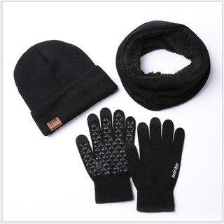 Combo Găng Tay, Nón, Khăn cổ Hàn Quốc