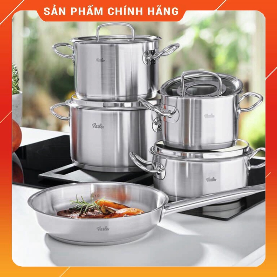 Bộ Nồi Fissler Profil Original Vung Kính (Made in Germany) - BH 12 Tháng