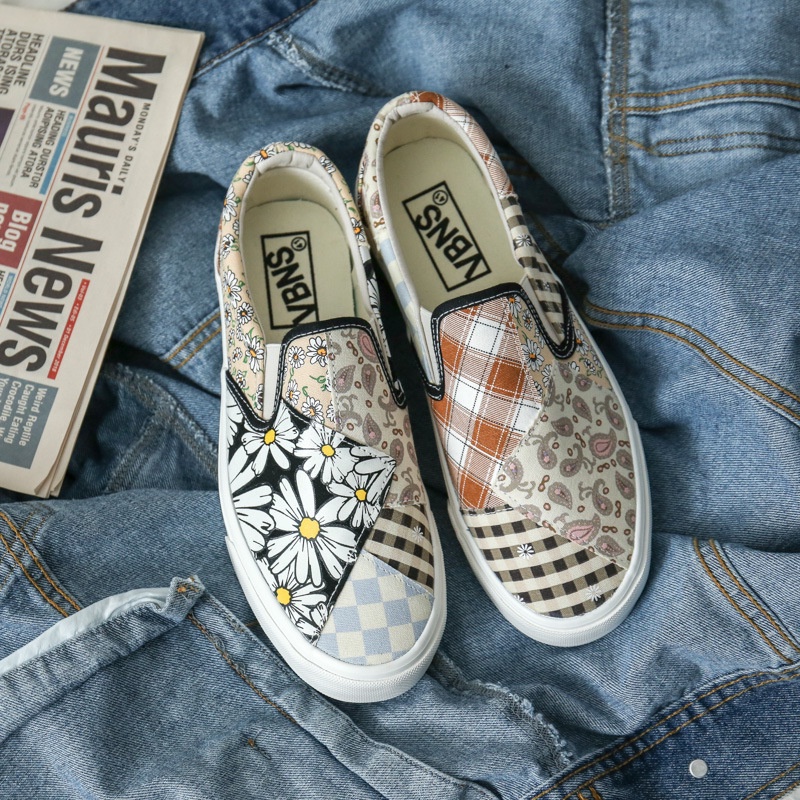 Giày Lười VANS Phong Cách Cổ Điển Size 35-44 Thời Trang Cho Nam Và Nữ