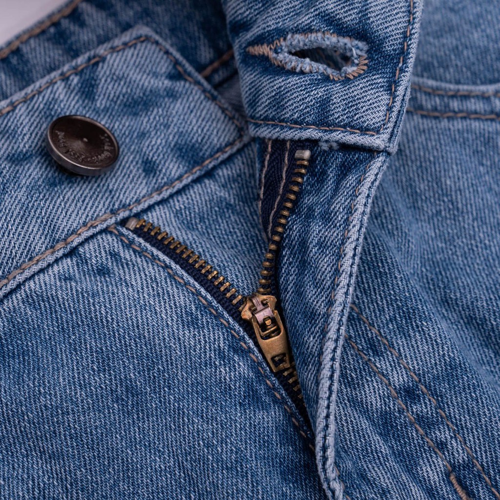 Quần Jean Baggy Cotton Yody Cạp Cao Co Giãn Không Bai Nhão QJN3120