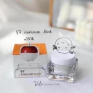 Kem dưỡng trắng tái tạo da V7 Toning light Hàn Quốc size mini 15ml vb14s