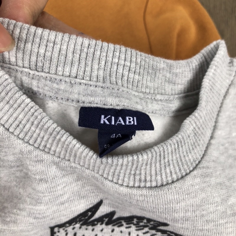 Áo nỉ bé trai Kiabi dư xịn, áo sweater nỉ bông bé trai