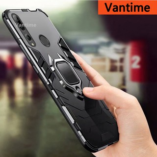 Ốp điện thoại TPU+PC cho Huawei Y9 Prime 2019 có vòng đỡ kim loại