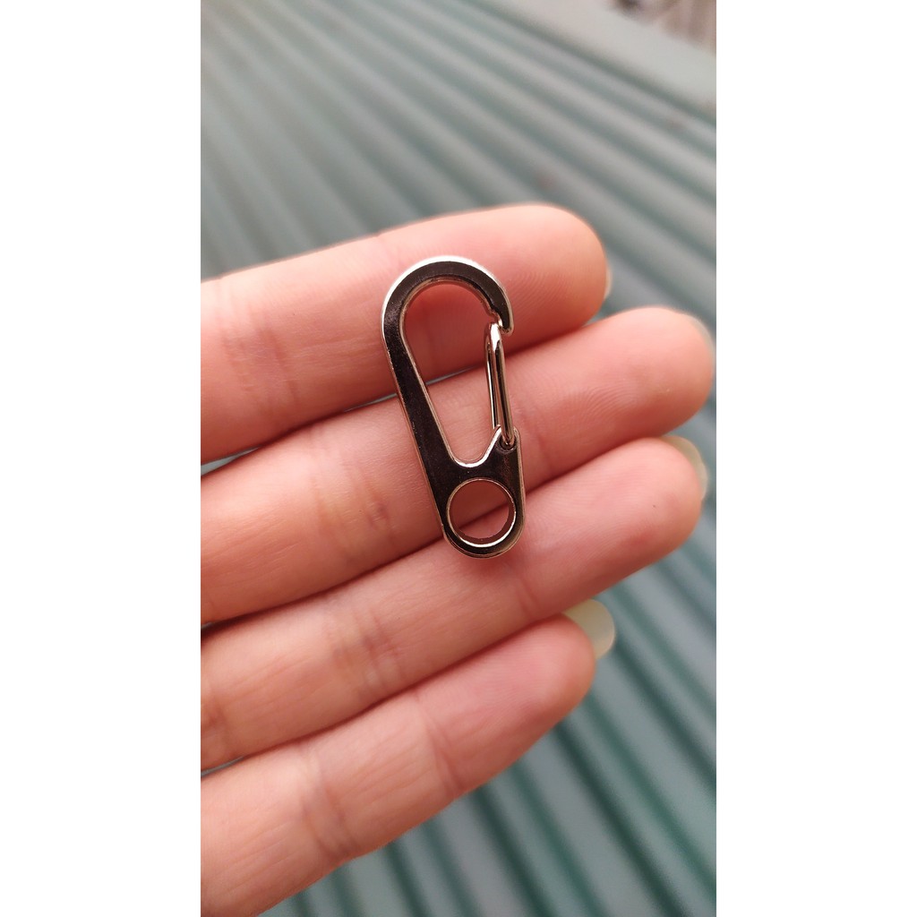 Móc khóa EDC mini carabiner keychain 31mm