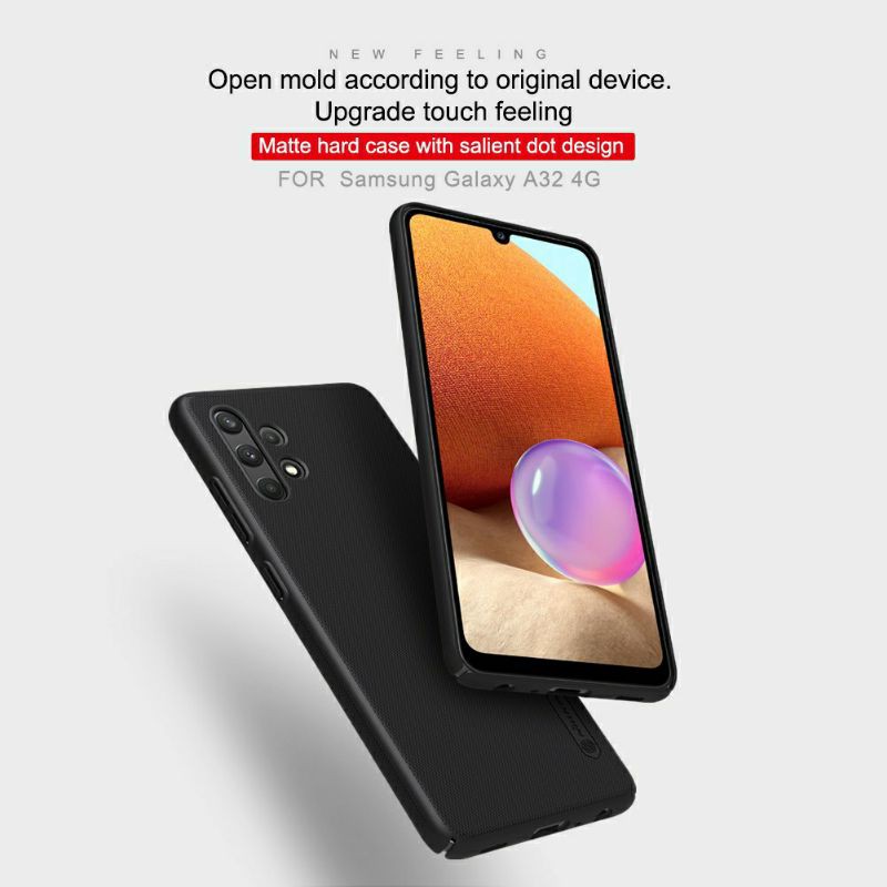Ốp lưng sần Nillkin Sam Sung Galaxy A32 4G/ A52 4G, 5G chống sốc - Hàng chính hãng