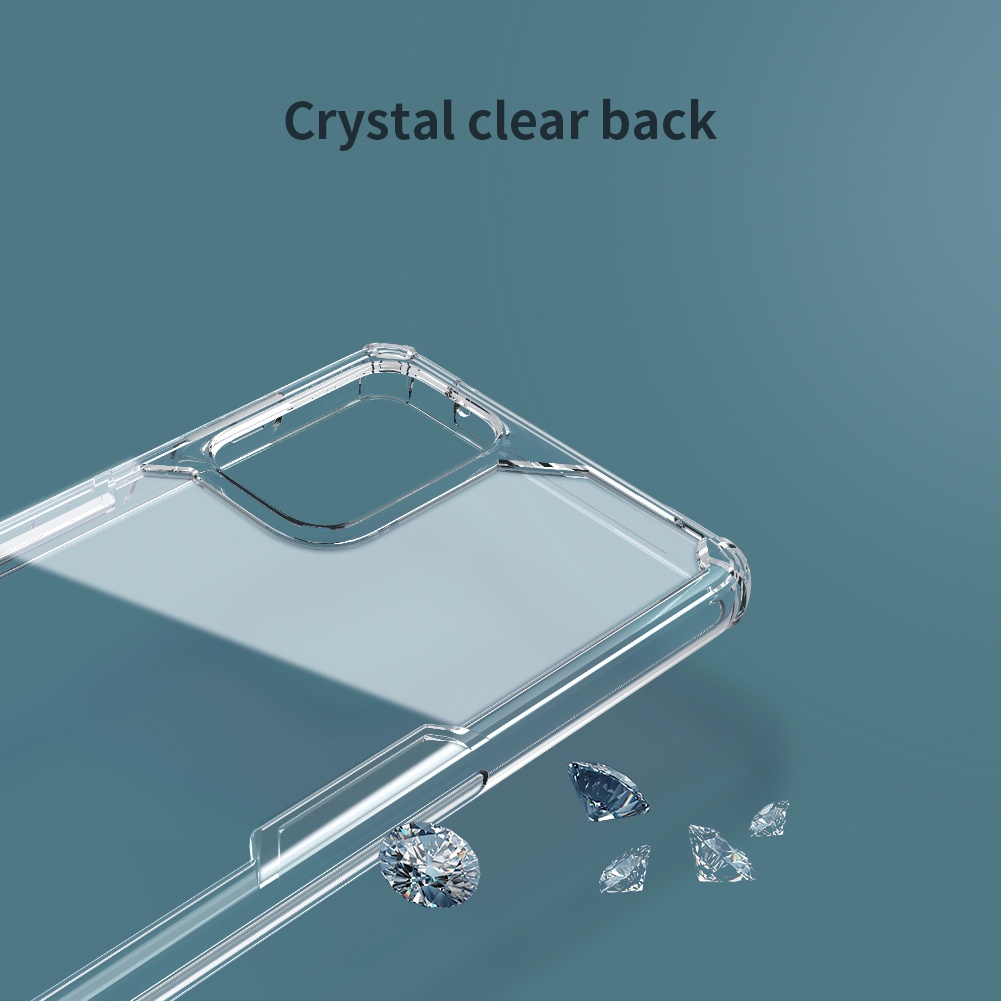 Ốp điện thoại Nillkin bằng tpu mềm trong suốt siêu mỏng chống sốc cho Xiaomi Poco F4