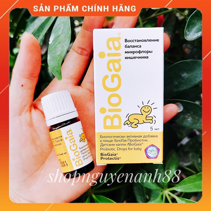 Men vi sinh Biogaia Protectis 🔥HÀNG NỘI ĐỊA🔥 men tiêu hóa chính hãng cho bé mẫu mới 2021