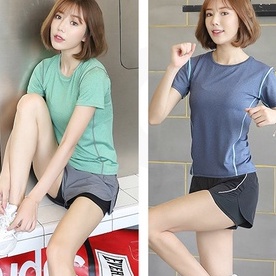 Quần đùi tập Gym Yoga nữ 2 lớp 💖 𝑭𝑹𝑬𝑬𝑺𝑯𝑰𝑷 💖 Quần thể thao, Quần tập Yoga