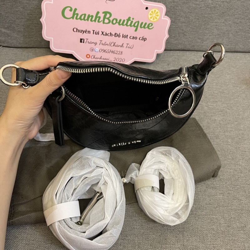 Túi xách bao tử túi đeo chéo 2 dây thay đổi