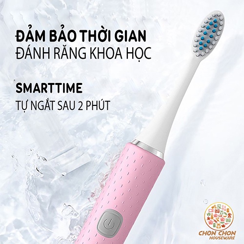 Bàn chải điện IPX-7 Pro, bàn chải đánh răng điện IPX-7 Pro bản 1S lông bàn chải mềm rung mạnh thân chống nước