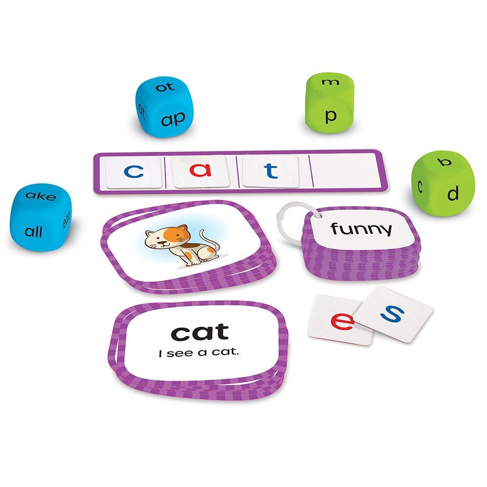Đồ chơi xây dựng kỹ năng HỌC ĐỌC - SKILL BUILDERS! KINDERGARTEN READING