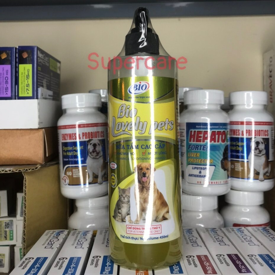 Sữa Tắm Bio 450ml Chăm Sóc Chó Mèo 🐕🐕🐈