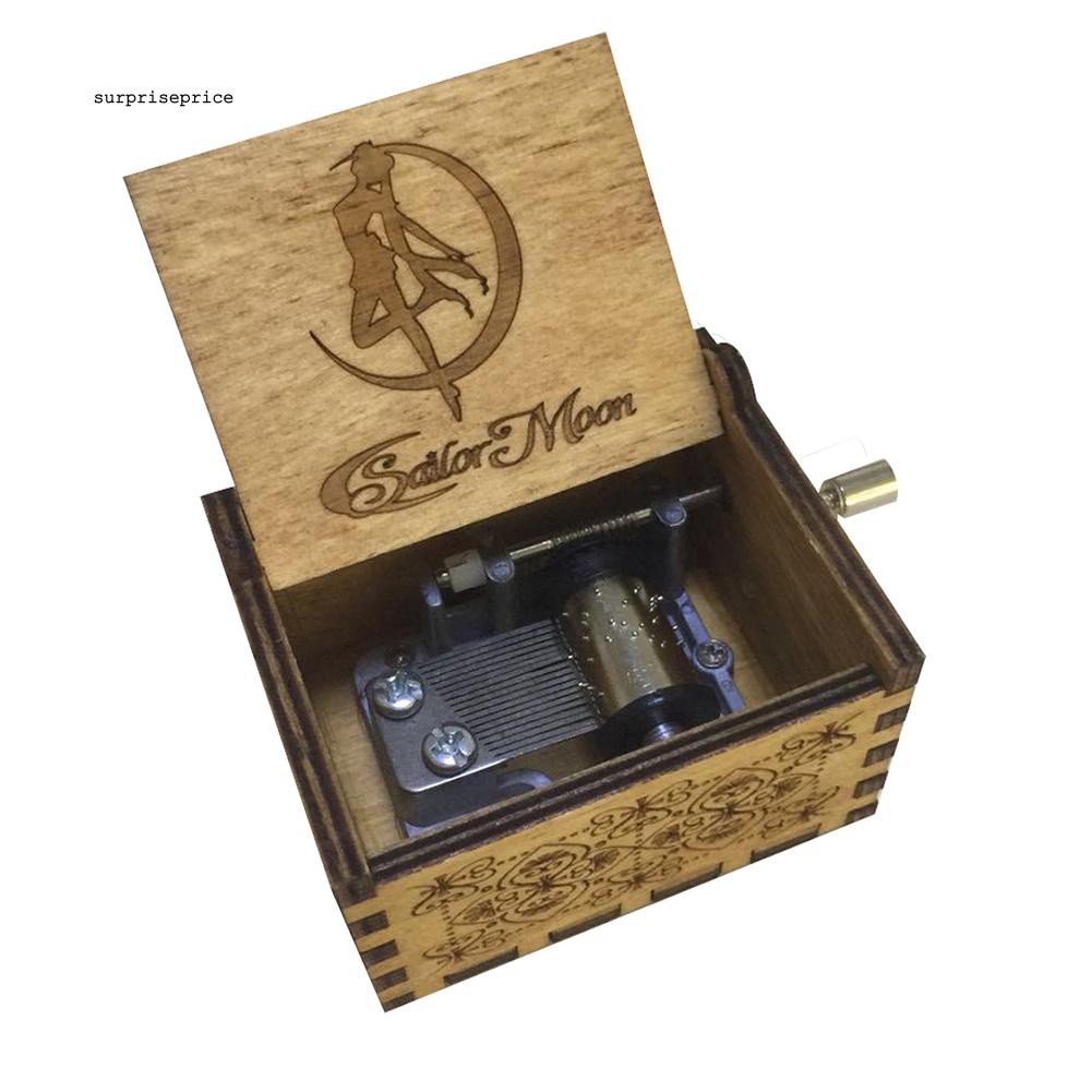 Hộp phát nhạc hình thủy thủ mặt trăng đáng yêu