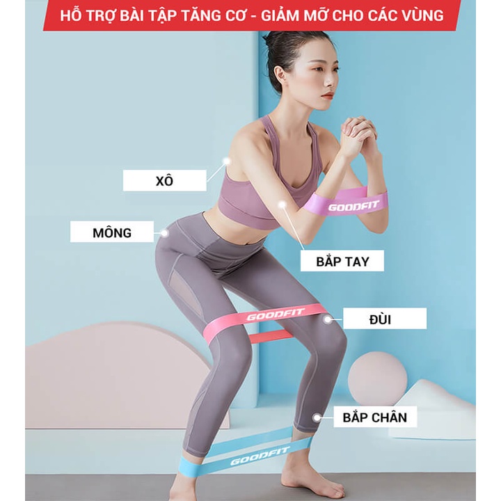 Combo Thảm tập yoga 2 lớp XPE 6mm+ Bộ 5 dây kháng lực, Thảm đàn hồi tốt, chống trợt, in hoa văn_ HV YOGA QG