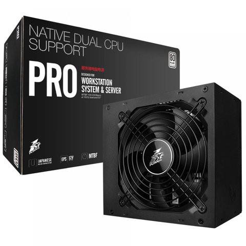 Nguồn 1stPlayer Pro 600W 80 Plus White (Designed for Workstation)