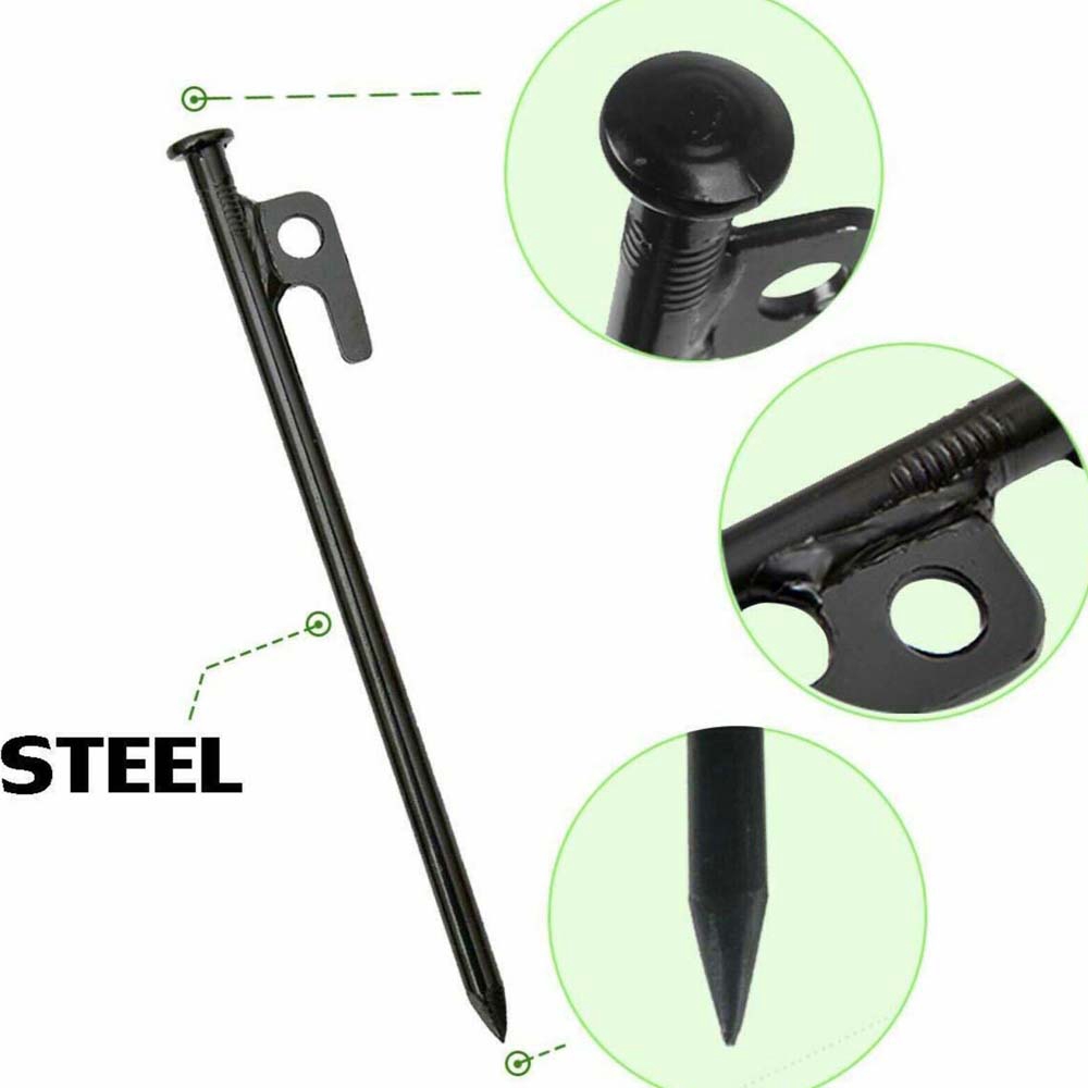 Bộ 4 cọc cố định lều trại dùng cho cắm trại/ dã ngoại | BigBuy360 - bigbuy360.vn