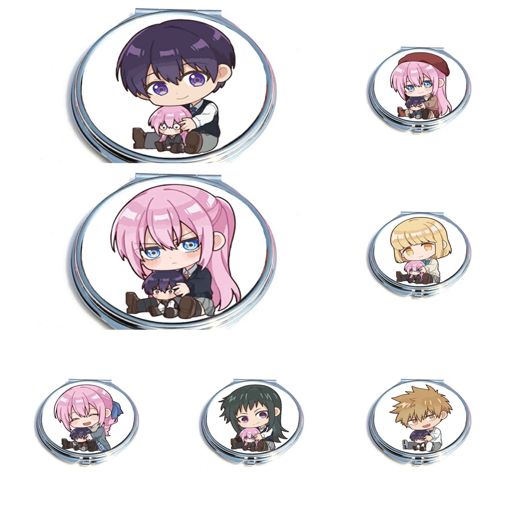 Gương hai mặt IN HÌNH Shikimori-san Bạn gái tôi không chỉ dễ thương anime chibi tiện lợi bỏ túi xinh xắn