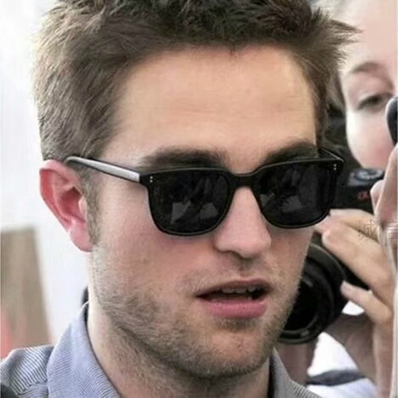 Kính thời trang âu mỹ kiểu retro gọng kim loại