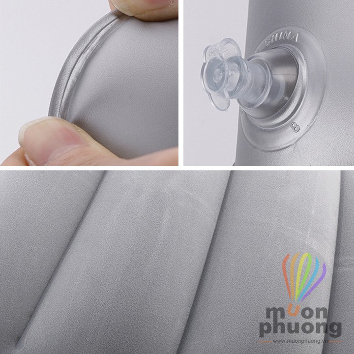 [FRSHIP 20K] Gối hơi văn phòng du lịch dã ngoại PVC - MUÔN PHƯƠNG SHOP | BigBuy360 - bigbuy360.vn