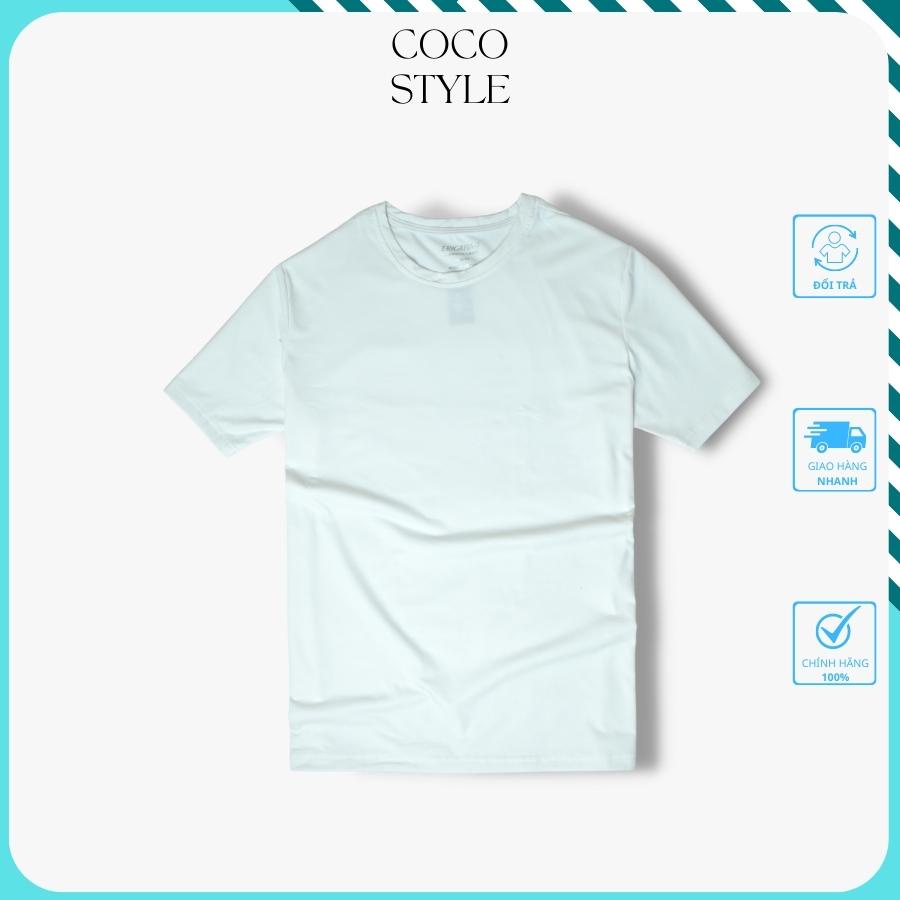 Áo Thun Nam Tay Ngắn Cổ Tròn, Áo Phông Nam Vải Thun Lạnh Thoáng Khí Kháng Khuẩn-COCO STYLE