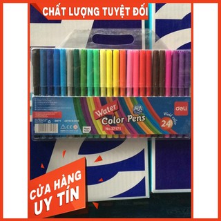 Bút dạ màu 24 màu deli