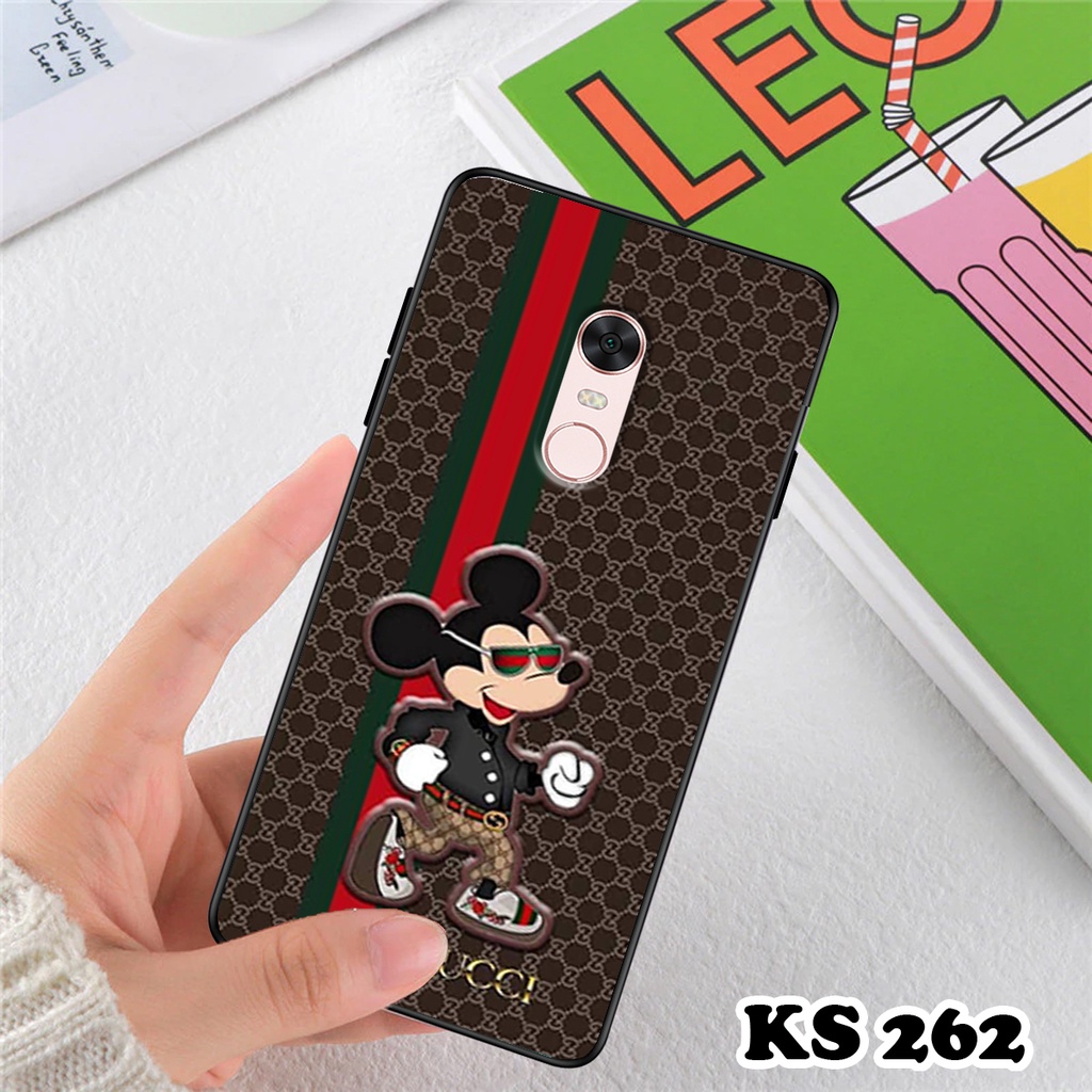 Ốp lưng Xiaomi Redmi 5 - Redmi 5A - Redmi 5X - Redmi 5 Plus - Ốp in hình GÜÇÇÏ - lưng nhám viền TPU cao cấp