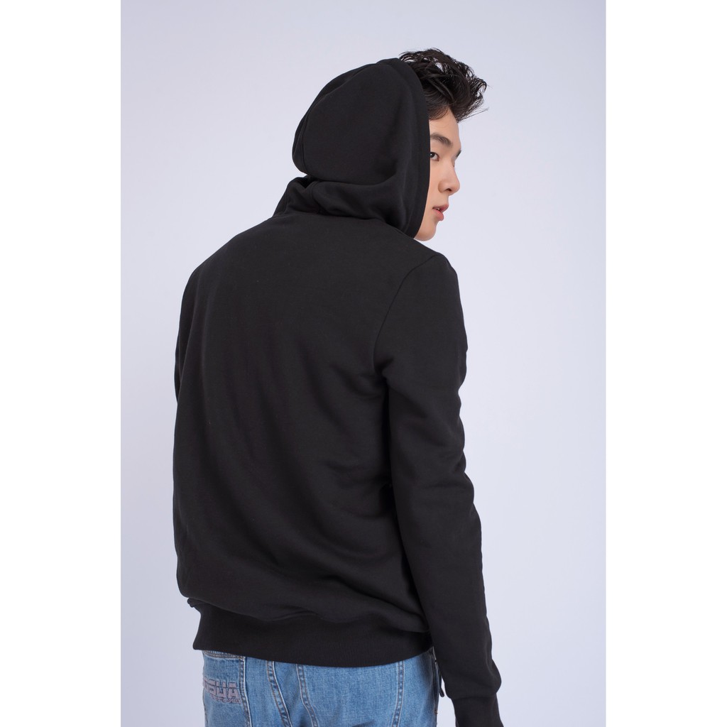 ÁO NỈ HOODIE NAM NỮ ĐÔI / CẶP TRƠN ĐEN ĐẸP | BigBuy360 - bigbuy360.vn