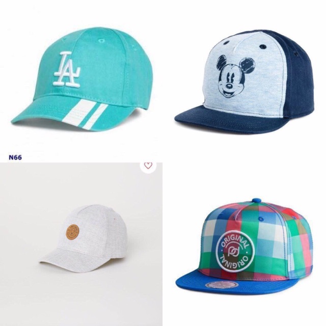 Mũ bé trai, bé gái H&M xuất dư