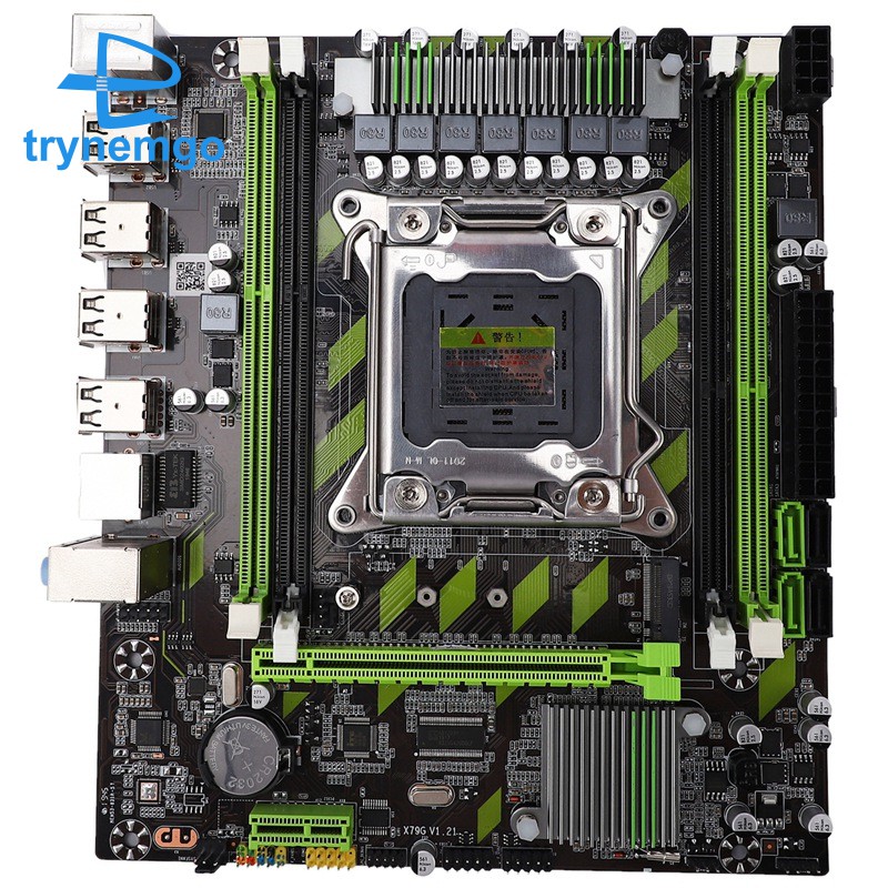 Bo Mạch Chủ X79 Lga 2011 4 X Ddr3 64gb