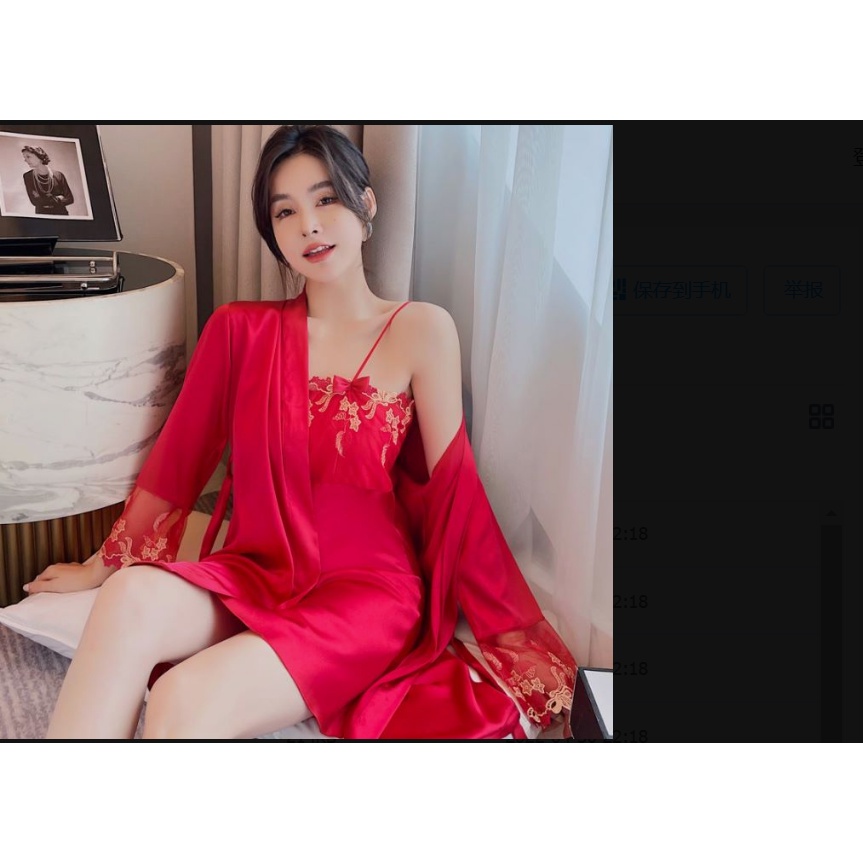 Bộ Đồ Ngủ Hai Mảnh Bằng Lụa Lạnh Mỏng Tay Ngắn Gợi Cảm Hàng Mới Dành Cho Bạn Nữ