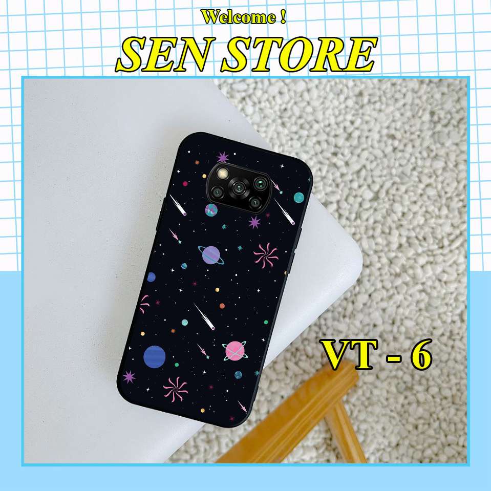 Ốp điện thoại Xiaomi Poco X3/ Poco M3 - Redmi Note 9/ Note 9s/ Note 9 pro in hình vũ trụ cực đẹp