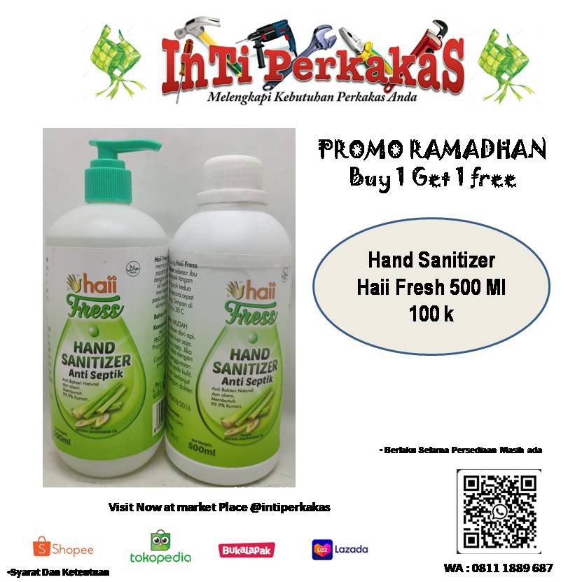 (Hàng Mới Về) Nước Rửa Tay Khô Nhanh Dung Tích 500ml 1 Tặng 1 | BigBuy360 - bigbuy360.vn