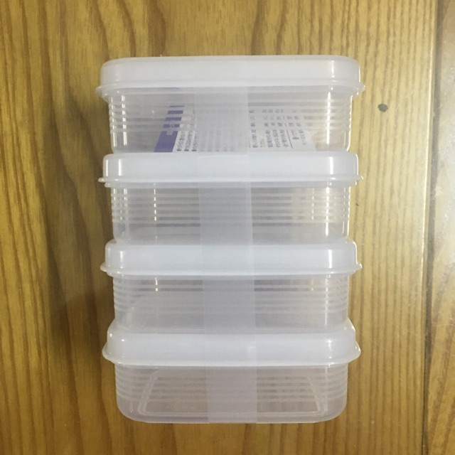 Sét 4 hộp trữ đông đồ ăn dặm cho bé yêu