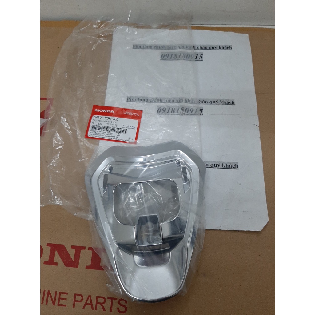 Nắp trang trí phía trước mặt nạ sh 2020-2021 honda