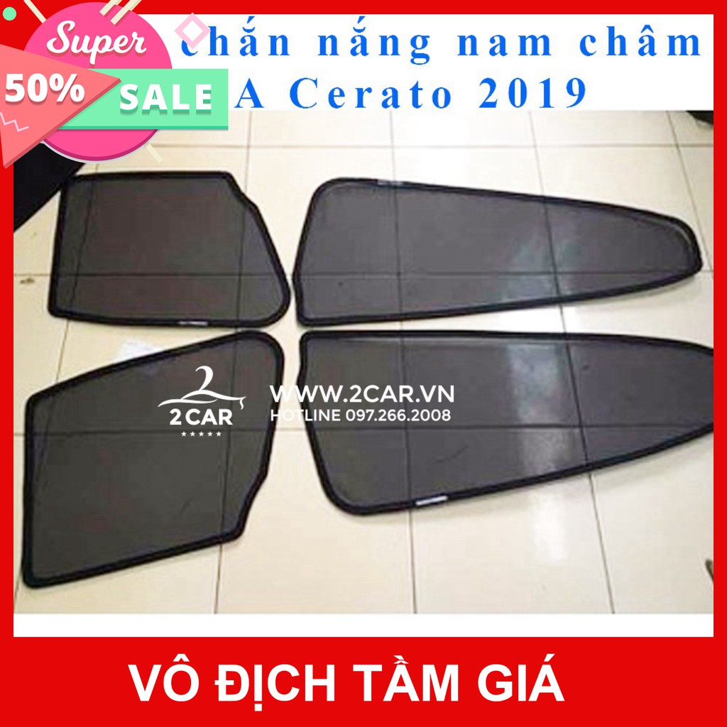 [Rèm Ô Tô Loại 1 Tốt Nhất Thị Trường] Rèm che nắng xe Kia Cerato 2016-2020, K3 có hút nam châm