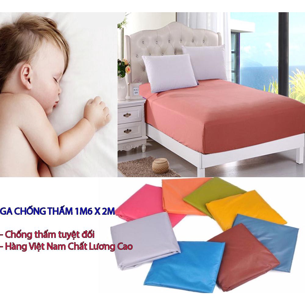 Gra Chống THẤM Ga Chống Thấm 1M6Áo Bọc Nệm Ga chống thấm Áo Bảo Vệ Nệm Mua Ngay Ga Trải Giường Chống Thấm Giá Tốt Chống