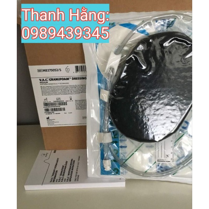 CURAVAC, VAC Thay băng hút áp lực âm NHỎ