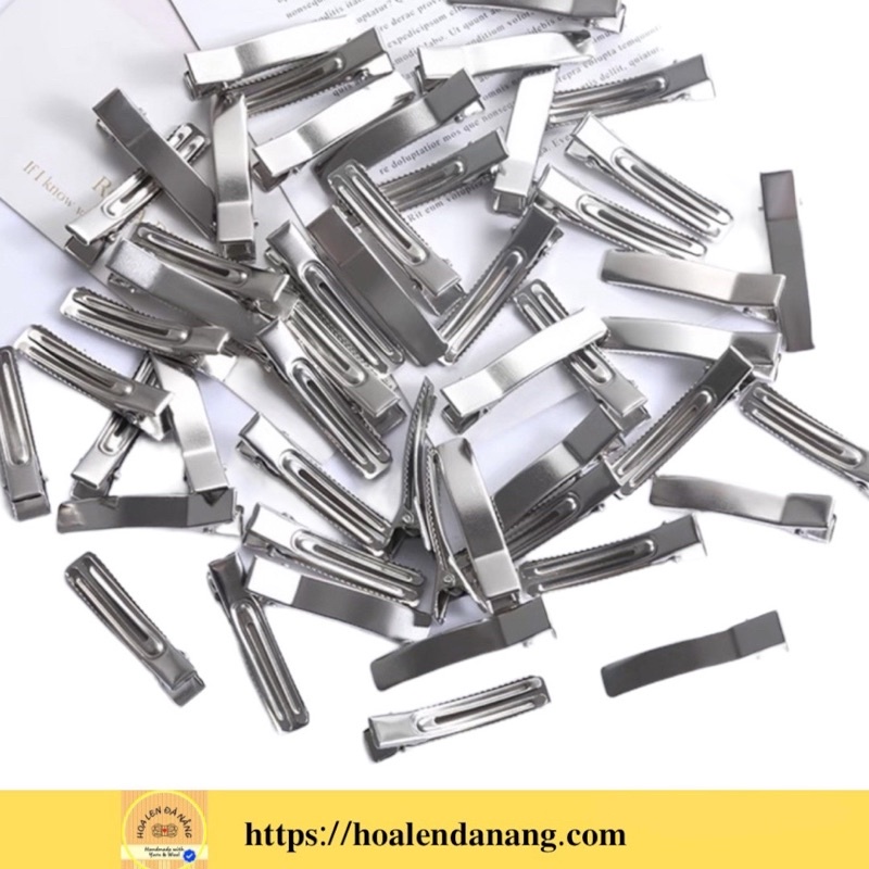 Phôi kẹp tóc mỏ vịt chữ nhật