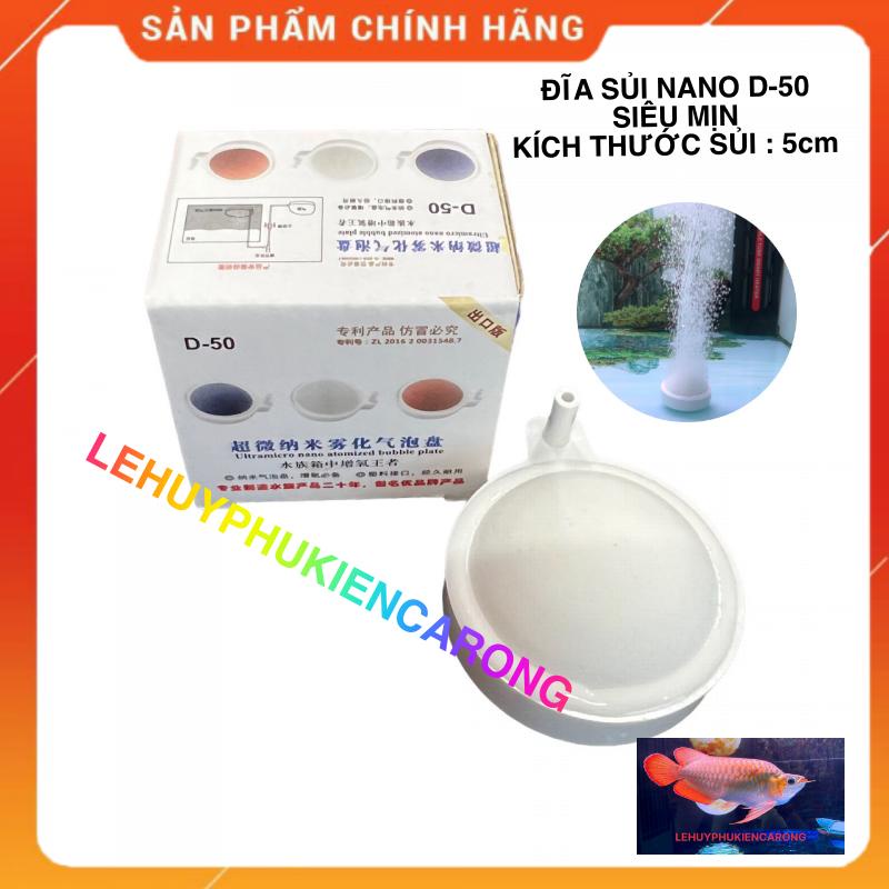 Đĩa Sủi Nano Cao Cấp Siêu Mịn, Sủi Bọt Khí Mịn Làm Tốt OXY Cho Bể Cá